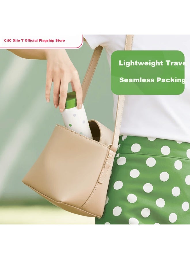 cille Xile Stainless Steel 316 Mini Pocket Insulated Water Bottle For Women Portable Travel Student Handheld Cup - Image 2