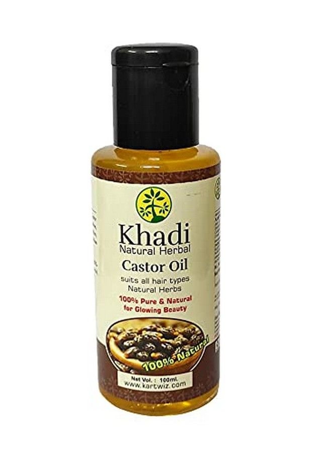 Khadi Natural Herbal Castor Oil 100Ml (Pack Of 3)  - Image 5