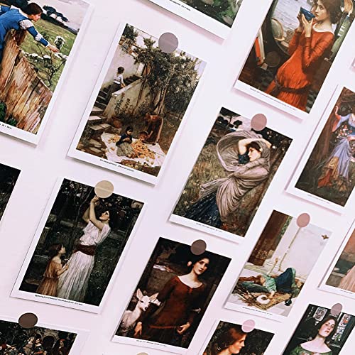 HOSTEESSCHOICE Vintage Art Postcards set of 30 Post card of English Artist John William Waterhouse variety pack Famous Painting Scenery,4 x 6 Inches - Image 3