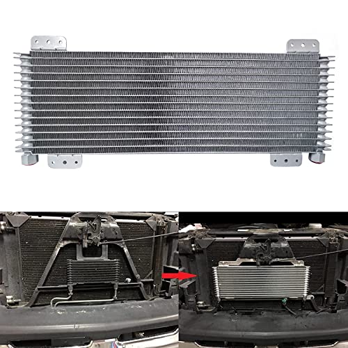 PANDOUTO 40k Transmission Cooler LPD47391 Low Pressure Drop Trans Oil Cooler Compatible with Heavy Duty 40,000 GVW Max including Mounting Hardware, Towing Applications and Advanced Cooling Protection 47391 - Image 4