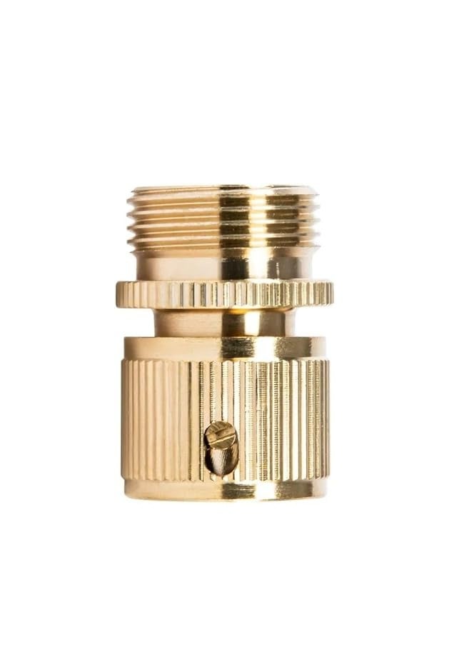 Generic PALISAD BRASS QUICK FIX 3/4 MALE /3/4 CONNECTOR QUICCK -DATACHABLE Garden Hose Fittings 