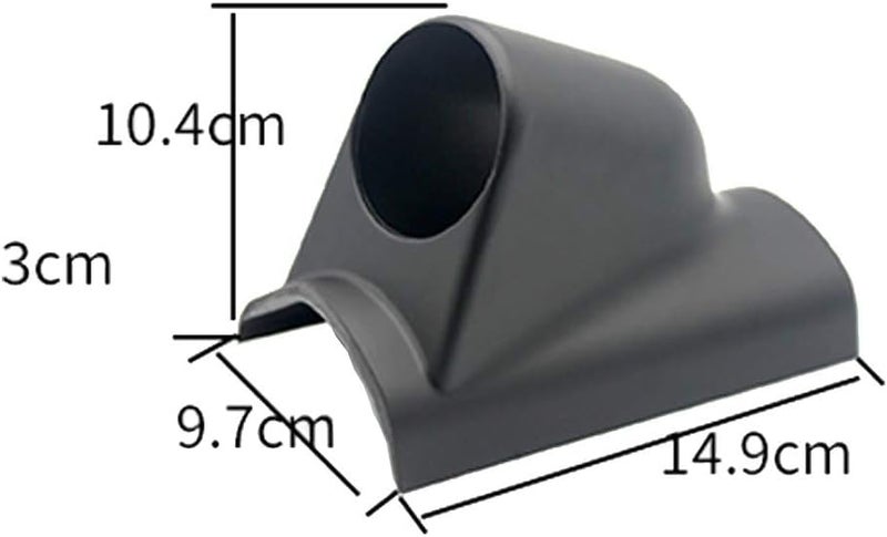 E Support 52mm Heavy Duty Universal Single Hole Dash Dashboard Car Gauge Mount Holder - Image 4