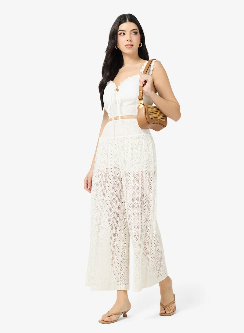 ELLA  Lace Trousers for Women | Best Price UAE