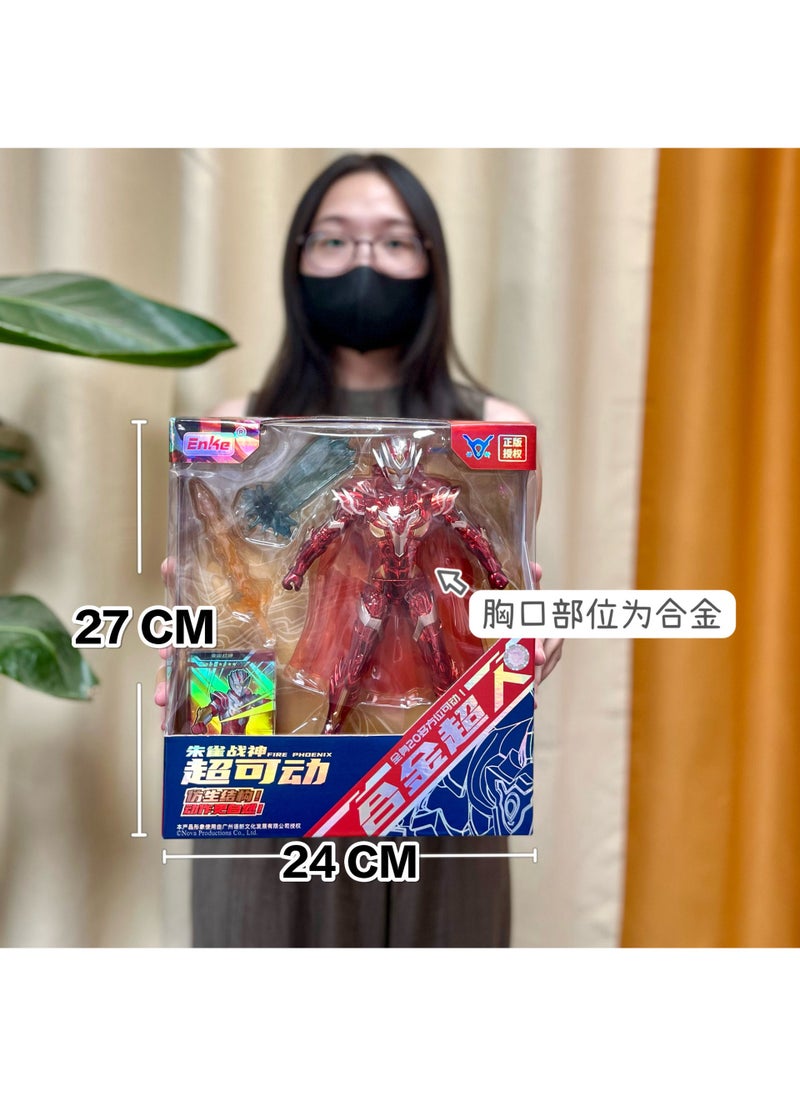 Generic - Authentic Ultraman Monster Light-Up Sound Toy Gift Box Alloy 23CM Superman gift box 888-18 [4 color random]] - Image 1