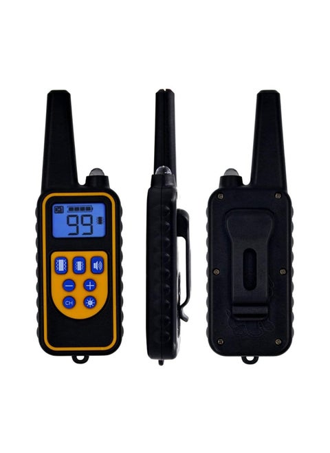 Dog Training Collar with Wireless Remote USB Rechargeable Collar Waterproof Home Dog Training Device Vibrating Dog Collar with Remote Control Vibration/Beep Mode Dog Barking Collar 500 Yards Range