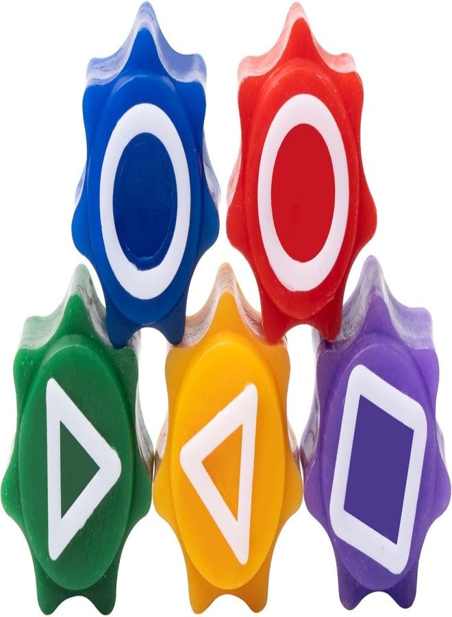 Belula Gonggi Game Set, Stones Rubber Dices Playing Pieces with Storage Case, Squad Traditional Korean Game, Travel Friendly Helpful to Enhance Motorskills (Multicolor, 5 Pices Set of 1) - Image 1