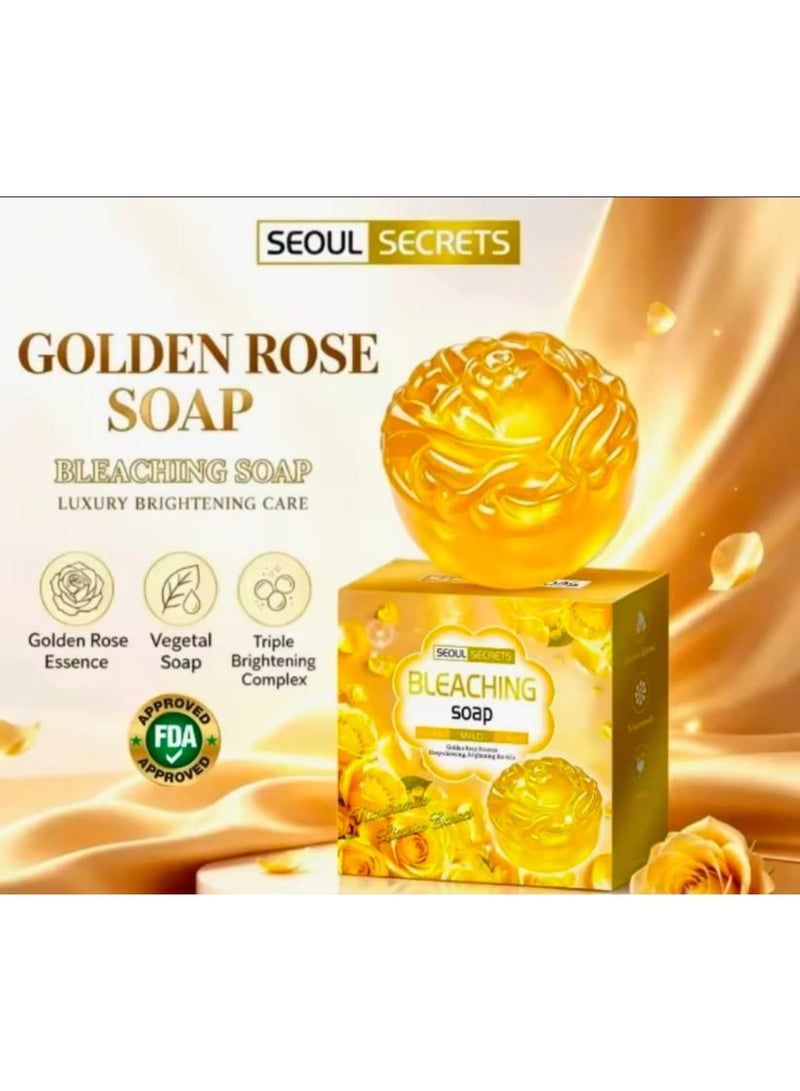 SEOUL SECRETS GOLDEN ROSE SOAP BLEACHING SOAP - Image 1