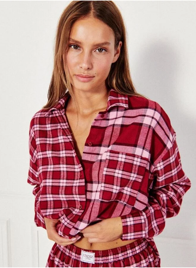 UNDIZ Checked shirt