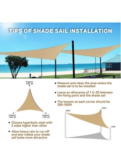 ZERIFAM Sun Shade Sail, Permeable Canopy Cover, Breathable Square Canopy Fabric Cloth, 90% UV Blockage Awning Shelter for Outdoor Patio Garden Backyard Carport  - Image 4