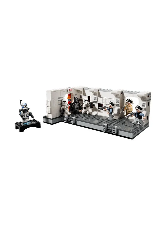 LEGO 75387 Star Wars: A New Hope Boarding The Tantive Iv Buildable Fantasy Toy Playset For Kids, Collectible Building Set, Gift Idea For Boys And Girls Aged 8 Plus And Memorabilia Collectors (502 Pieces)