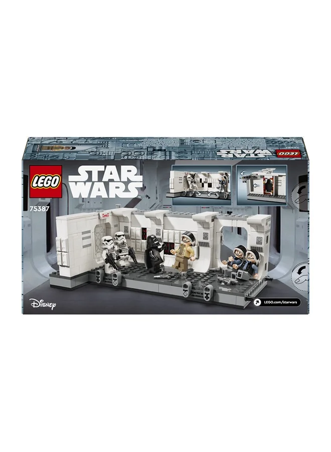 LEGO 75387 Star Wars: A New Hope Boarding The Tantive Iv Buildable Fantasy Toy Playset For Kids, Collectible Building Set, Gift Idea For Boys And Girls Aged 8 Plus And Memorabilia Collectors (502 Pieces)