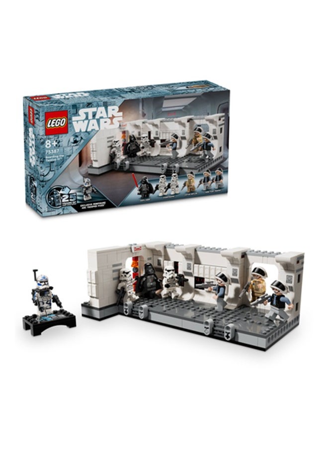 LEGO - 75387 حرب النجوم: أمل جديد صعود التانتيف IV مجموعة طوبي قابلة للبناء لعبة خيالية للأطفال، مجموعة بناء قابلة للجمع، فكرة هدية للأولاد والبنات من عمر 8 سنوات وما فوق وجامعي المقتنيات (502 قطعة) - Image 1