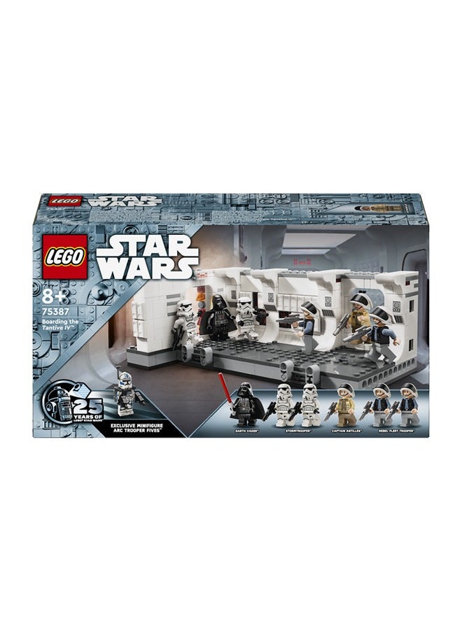 LEGO - 75387 حرب النجوم: أمل جديد صعود التانتيف IV مجموعة طوبي قابلة للبناء لعبة خيالية للأطفال، مجموعة بناء قابلة للجمع، فكرة هدية للأولاد والبنات من عمر 8 سنوات وما فوق وجامعي المقتنيات (502 قطعة) - Image 1