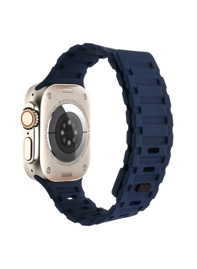 Applicable Urtla Strap Apple New Diamond Tank Magnetic Suction Loop Watch Strap 