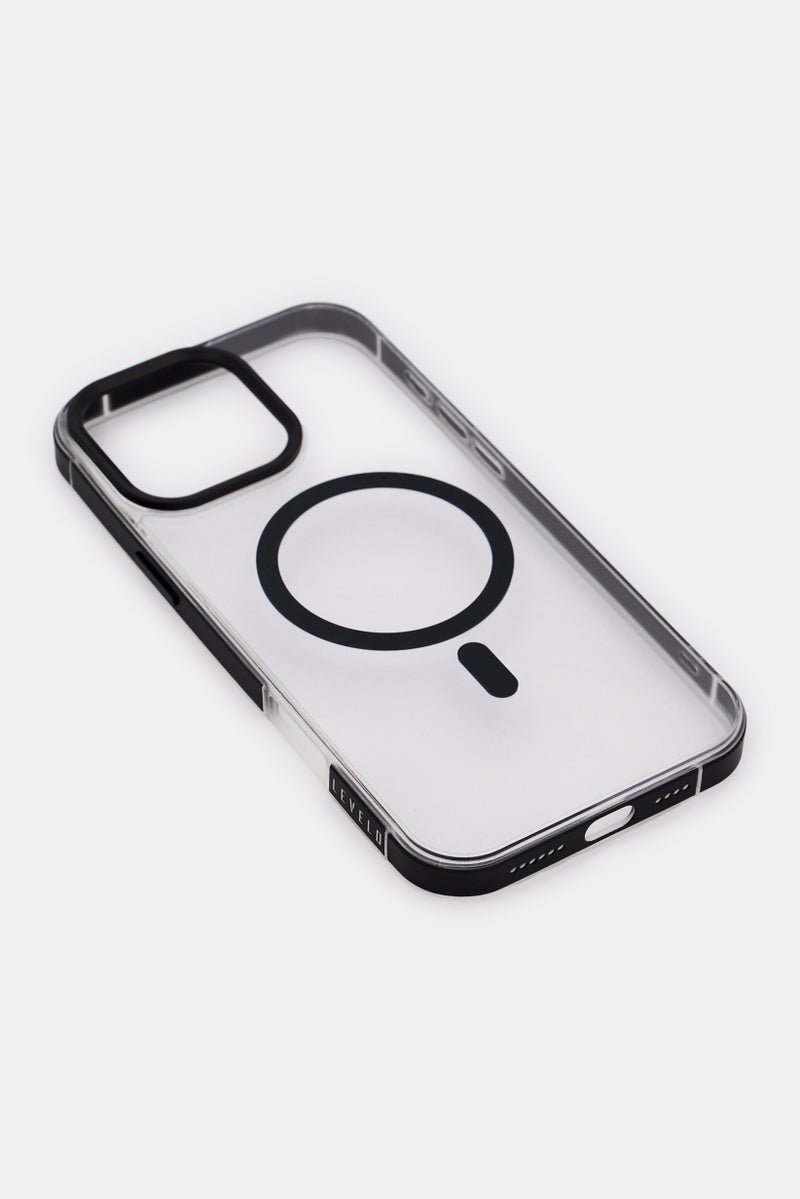 LEVELO iPhone 16 Pro Max Clear Magsafe Case, Transparent - Image 4