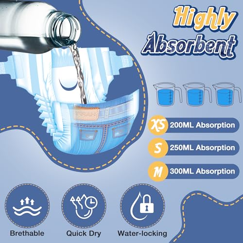 MICOOYO Disposable Cat Diapers, Cat Diapers for Female Cats with Ultra Stretchy, Puppy Diaper Super Absorbent, Fit for Cats in Heat or Incontinence, 20 Count Small Size - Image 3