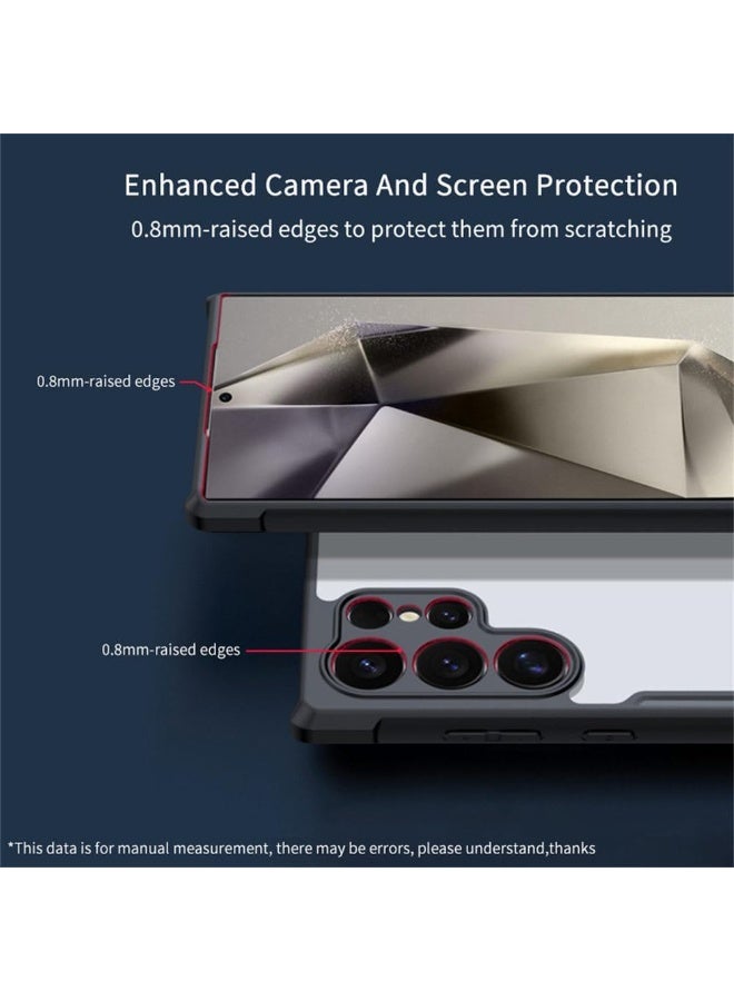 Magnetic Case for Samsung Galaxy S23 Ultra  [Compatible with Magsafe] Ultra-Thin Cover Soft TPU Bumper + Acrylic Clear Back Airbags Shookproof Drop - Image 4