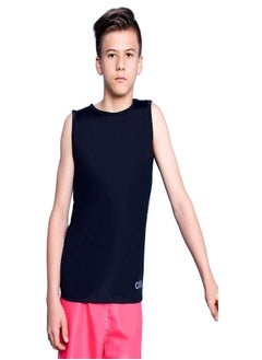 COEGA SUNWEAR Kid'S Boys Rashguard Sleeveless Size 12 - Black 