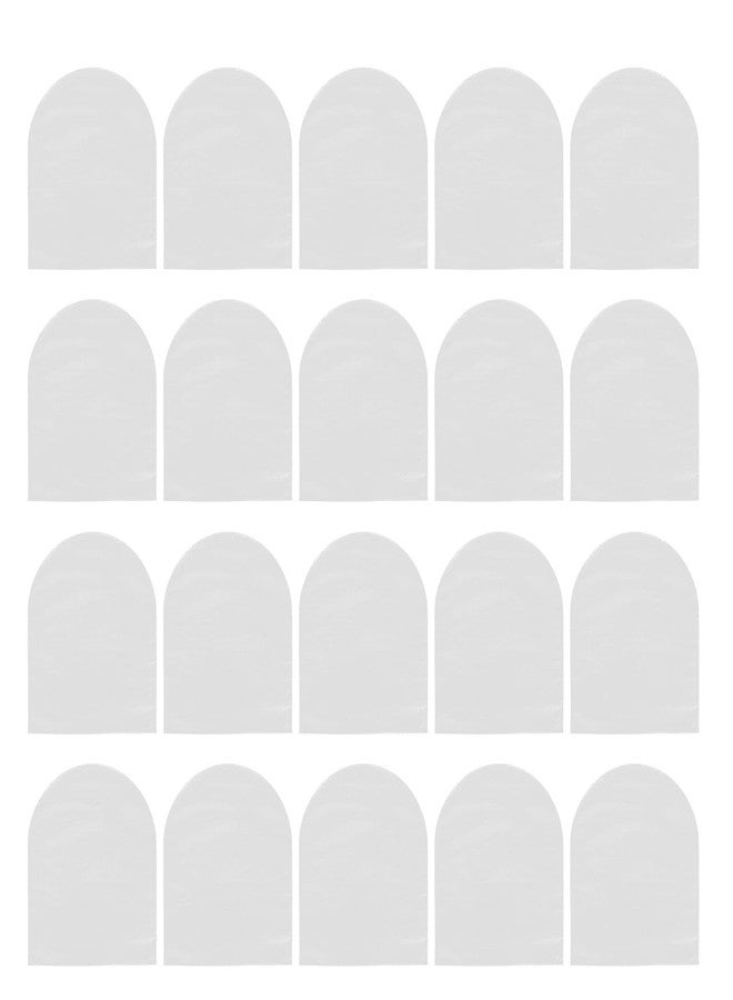 PRETYZOOM 25Pcs Disposable Tongue Protective Covers Transparent Plastic Non-Bitter Sleeves for Adults and Kids Comfortable Taste-Proof Solution for Medicine - Image 1