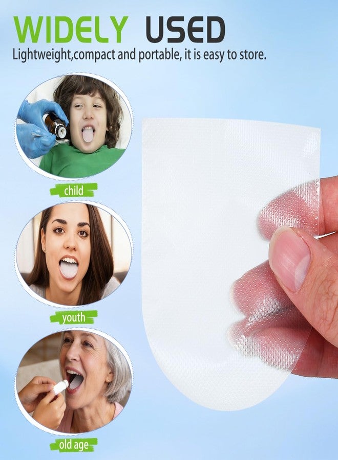 PRETYZOOM 25Pcs Disposable Tongue Protective Covers Transparent Plastic Non-Bitter Sleeves for Adults and Kids Comfortable Taste-Proof Solution for Medicine - Image 4