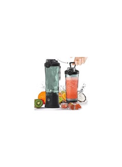 Admos USB Rechargeable On the Go Portable Blender for Shakes and Smoothies with 600ml Stainless Steel 6 Blades  - Image 3