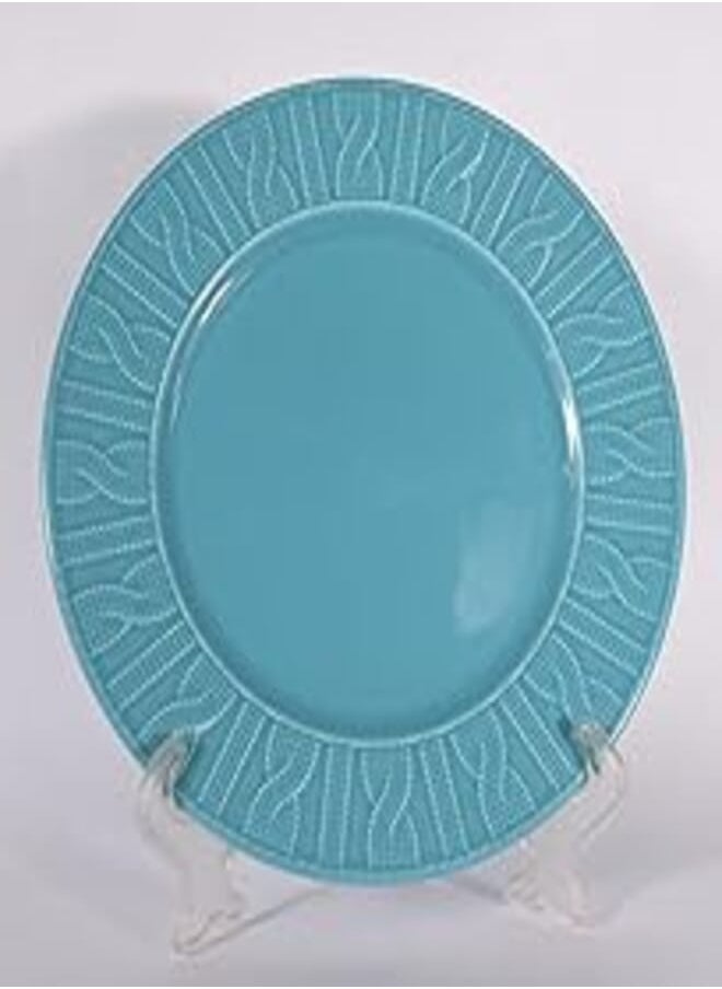 Kutahya KUTAHYA NC ROUND Flat Plate, 23 cm - Blue 