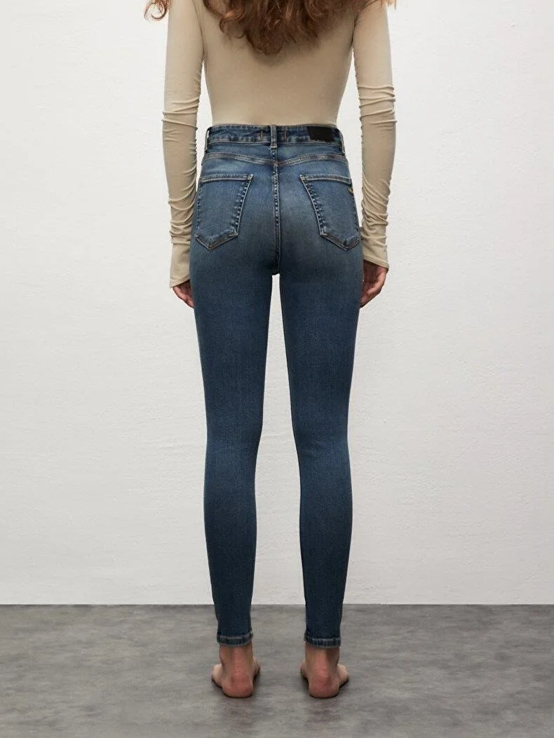 ال تي بي Marcella x Janna Wash extra high waist skinny women's trousers