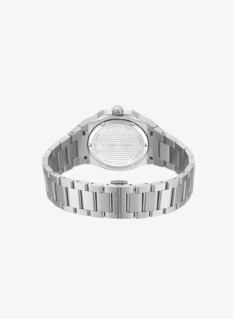 CERRUTI 1881 Black Men's Razzuolo 41mm Black Dial Stainless Steel Bracelet Analog Watch For Men for Men | Best Price UAE