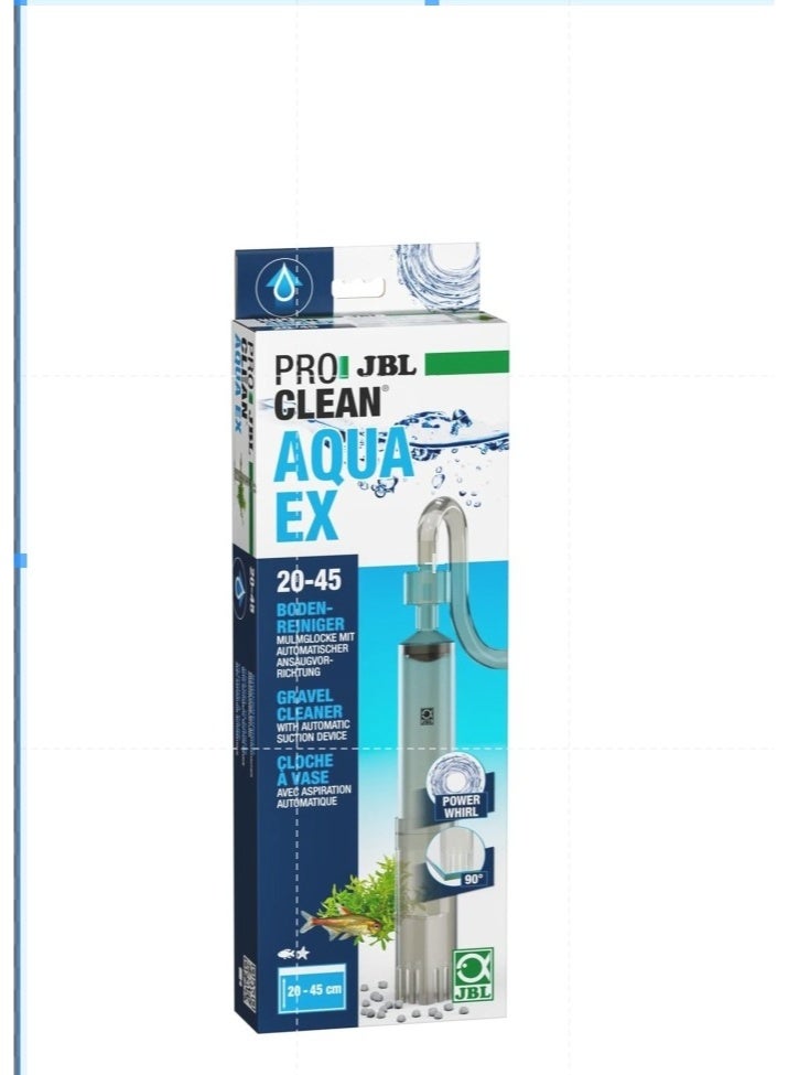 Aquaex 20-45 Gravel Cleaner Grey