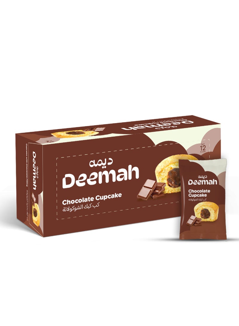 Deemah Chocolate Cup Cake 12x27g