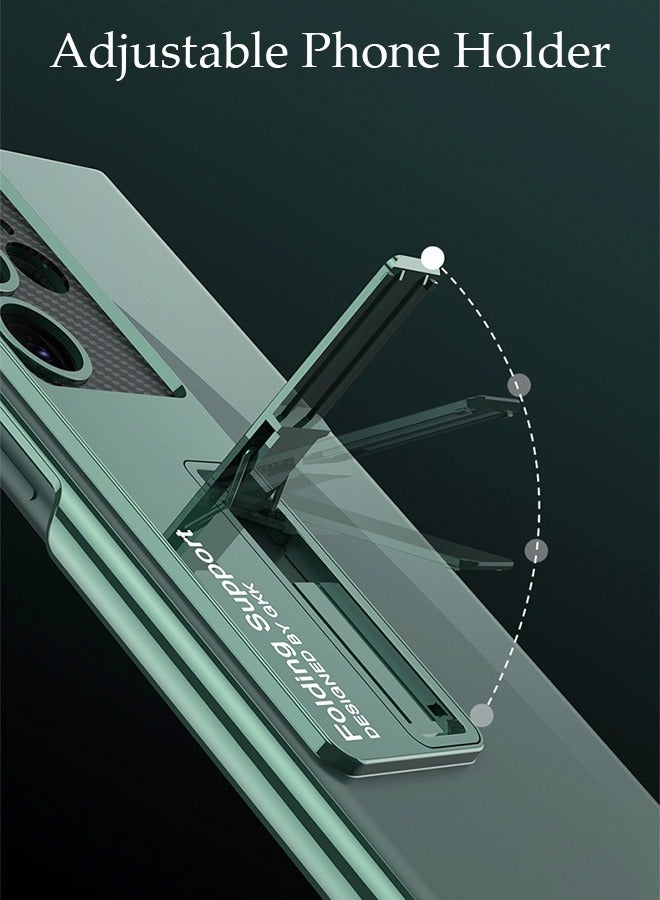 DUNISO Samsung Galaxy S24 Ultra Case, S24 Ultra Slim Stand Case, Galaxy S24 Ultra Case Supports Wireless Charging [Adjustable Stand, Anti-Drop, Anti-Fingerprint, All-Around Protection] - Image 2