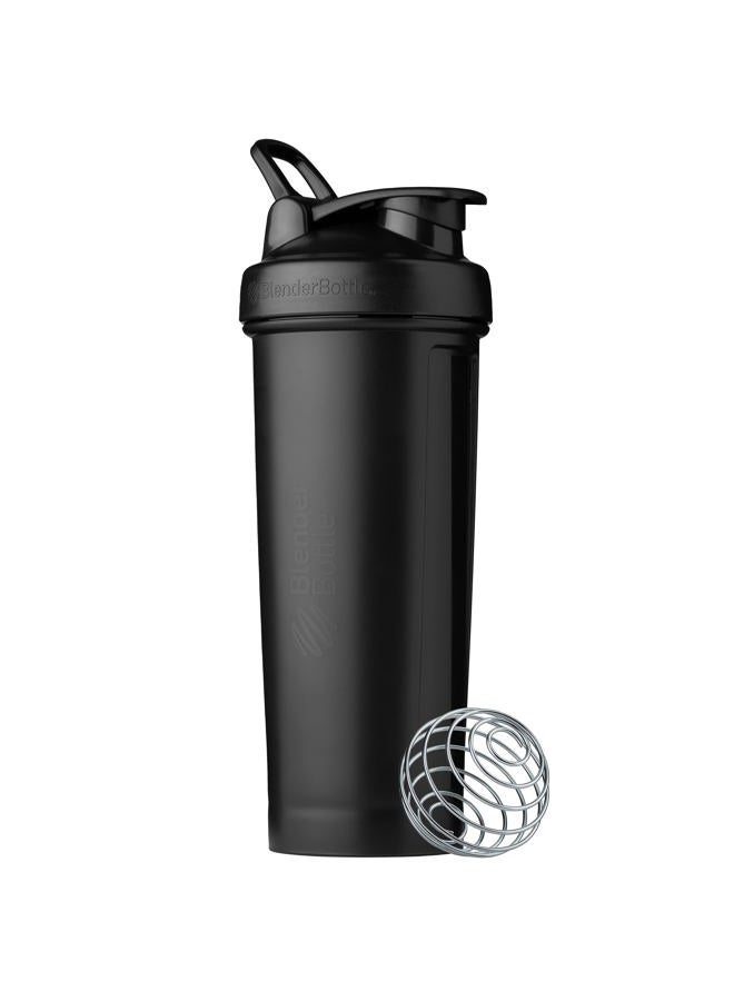 BlenderBottle Blender Bottle Classic V2 Shaker Perfect for Protein Shakes and Pre Workout, 32-Ounce, Black - Image 1