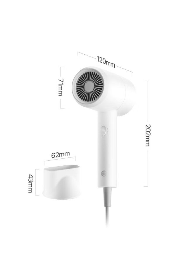 Jd Jingzao Portable Hair Dryer High Power Hair Care Blow Dryer For Home Student Dormitory Birthday Gift