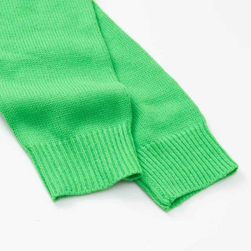 Beopjesk Women's Funny Winter Long Sleeve St Patrick's Day Button Knit Cardigan Sweater Irish Shamrock Knitted Outerwear (ST-Green,L) - Image 5