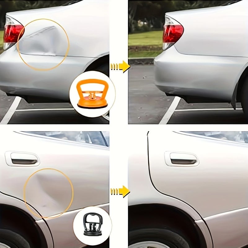 Black Mini Car Dent Puller Suction Cup for Quick Auto Body Repair - Image 4