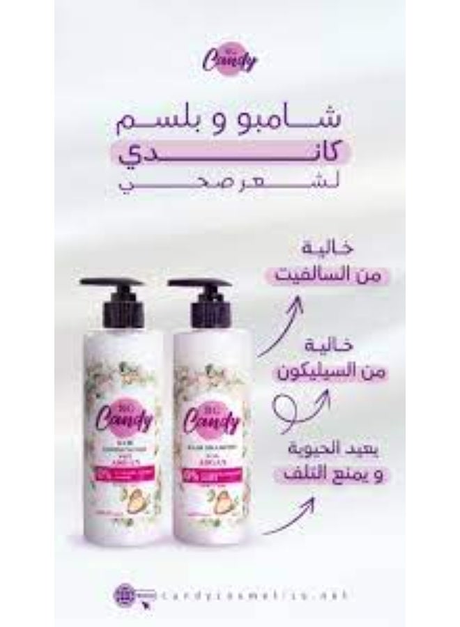 Candy HAIR SHAMPOO & CONDITIONER WITH ARGAN 1+1 - Image 5