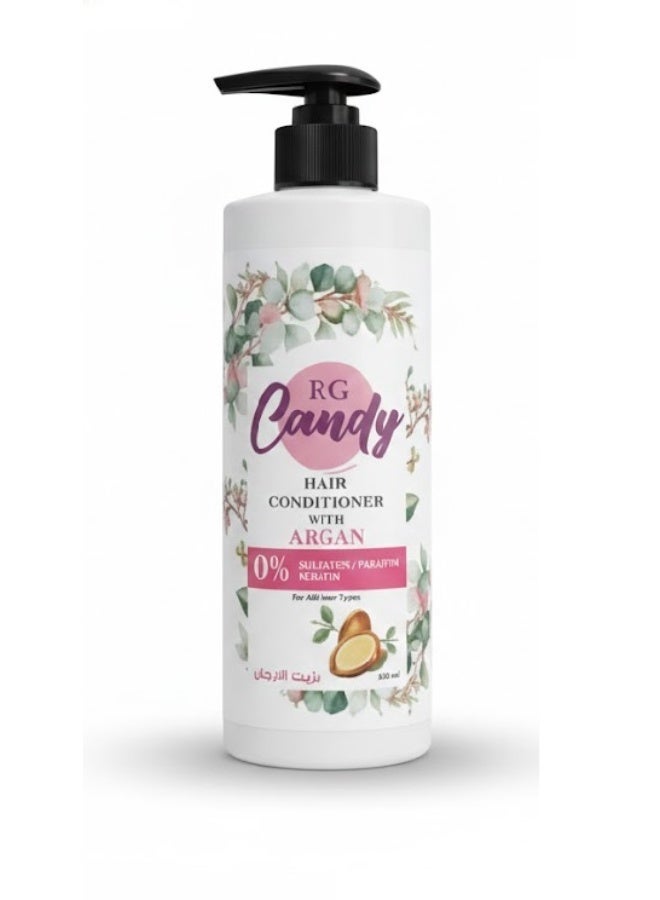 Candy HAIR SHAMPOO & CONDITIONER WITH ARGAN 1+1 - Image 4