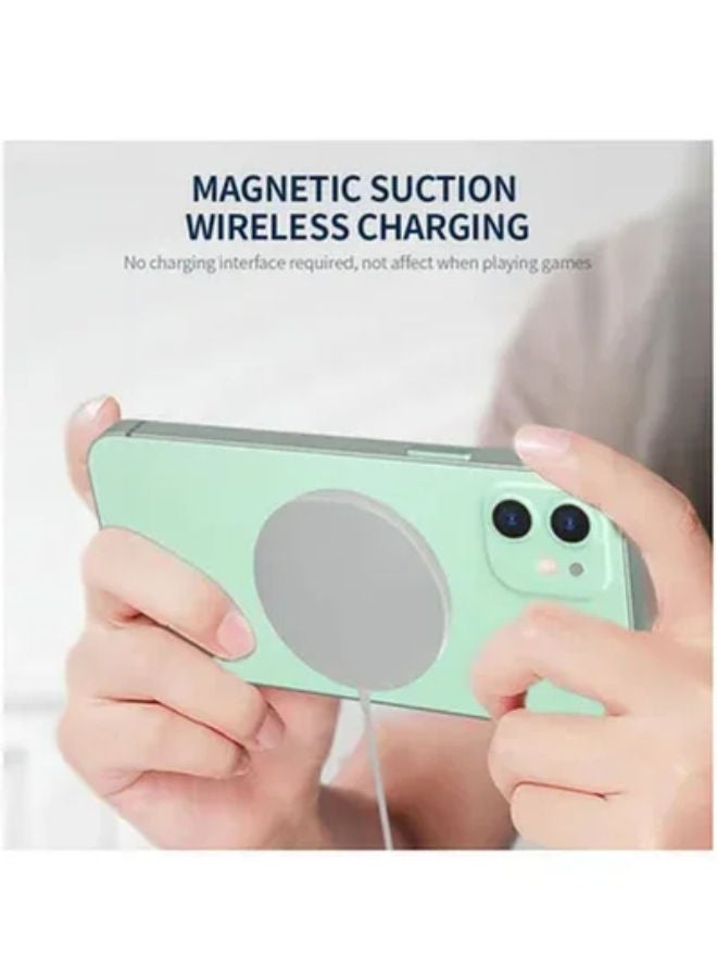 SHOPI Replacement Wireless Magnetic Charger For Apple iPhone 12/12 Mini/12 Pro/11 White - Image 5