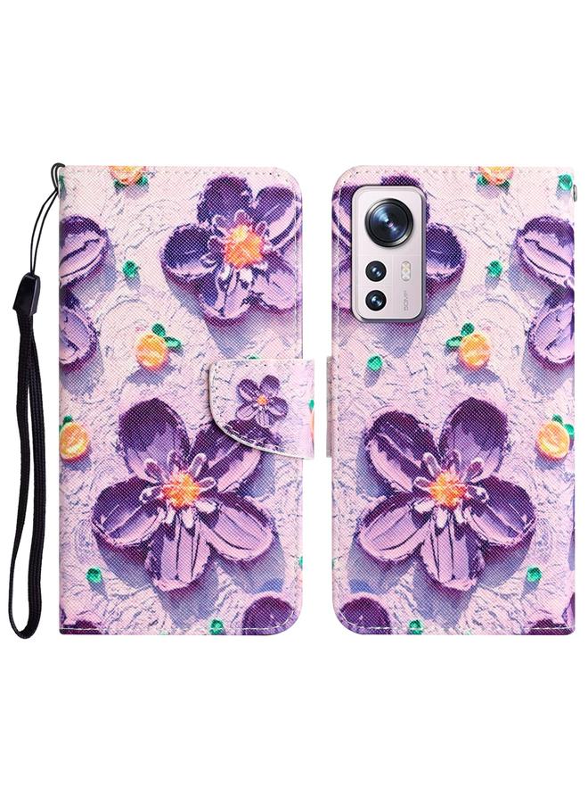 erorex Case For Xiaomi 12 Lite Colored Drawing Leather Phone Case - Image 1