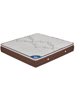 Orchid Plus Luxury Mattress - Advanced Design for Ideal Support of Heavy Weights Over 120 kg, Featuring Multi-layered Reinforced Bonnell Springs, High-Density Foam, Hotel-Grade Comfort with Antibacterial Treatment, and Innovative Ventilation Openings for Long-lasting Comfort and Sustainability 200x180x30 Cm