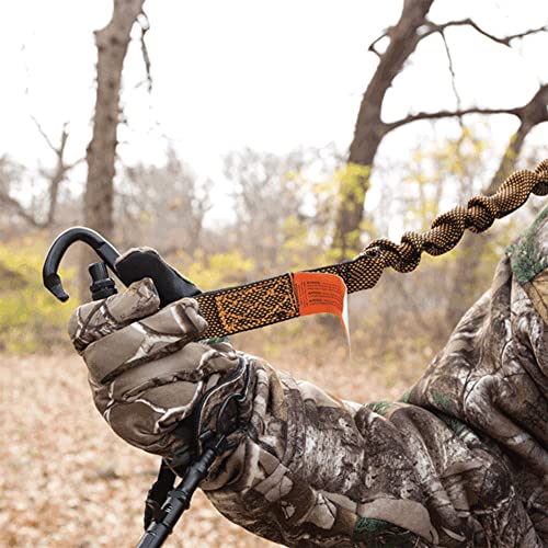 Muddy Hunting Tree Stand Safety Systems Lightweight Padded Nylon QuickRelease Crossover Harness Combo XLarge - Image 3