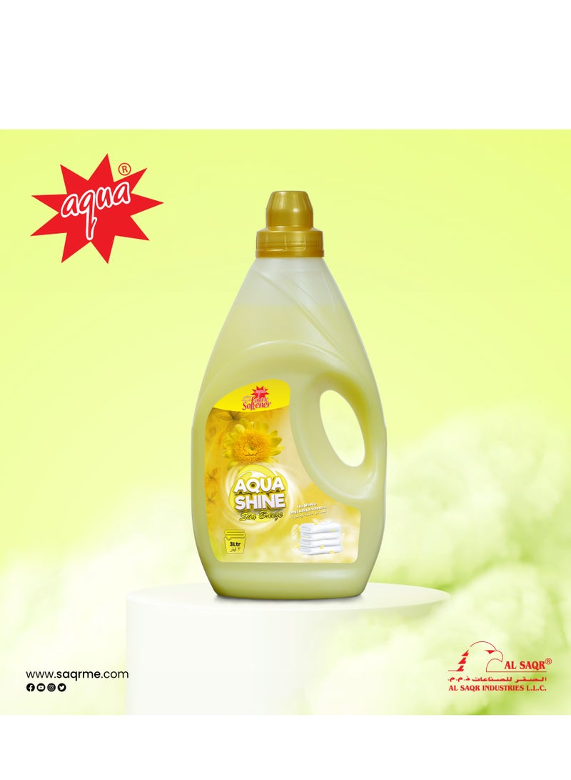 أكوا منعم الأقمشة أكوا شاين يلو سان بريز 3 لتر - Image 2