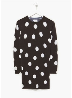 Super Soft Polka Dot Tunic Jumper