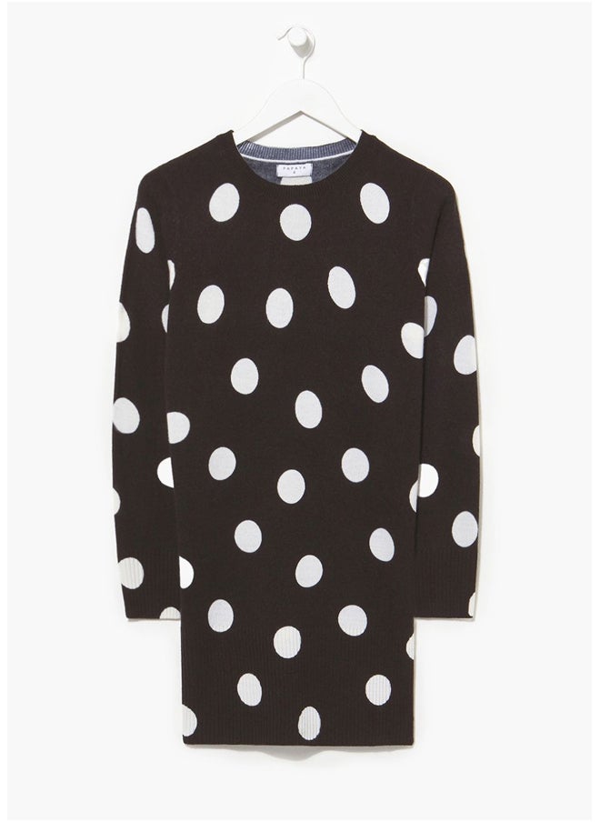 Matalan - Super Soft Polka Dot Tunic Jumper - Image 1