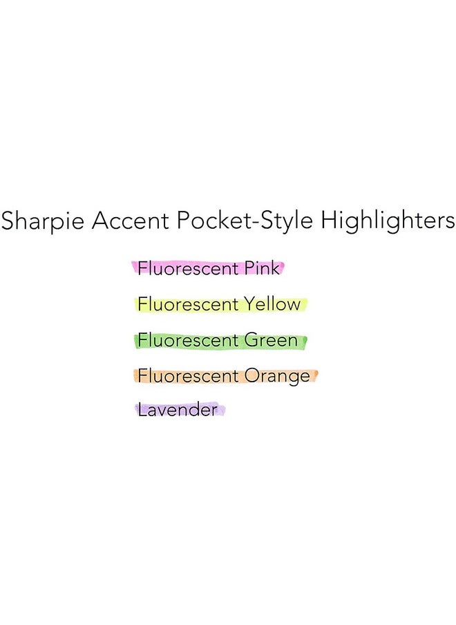 SHARPIE Accent Pocket-Style Highlighters, 2 Fluorescent Yellow Highlighters (27162PP) - pzsku/ZC0745A96DD7B553CF99EZ/45/_/1736426778/affe30be-ce4f-4812-a232-0786a05921f0