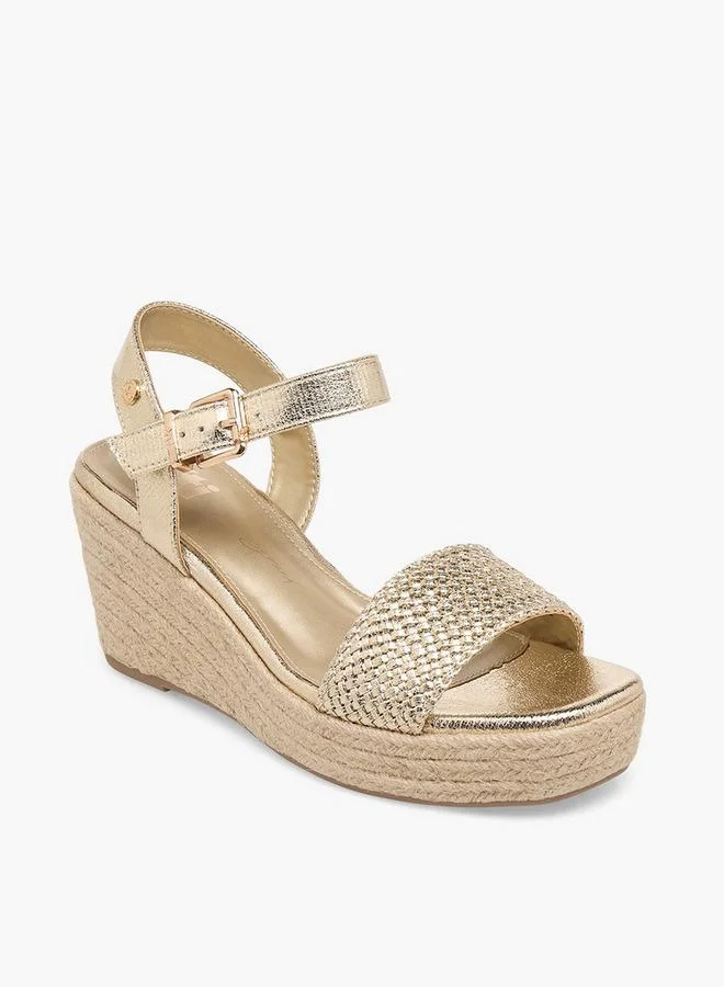 إكستي Women Wedge Heel Espandrille Sandals