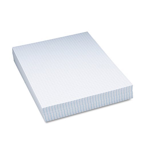 Pacon Composition Paper, 8 1/2"X11", 1/4" Quadrille, White, 500 Sheets - Image 5