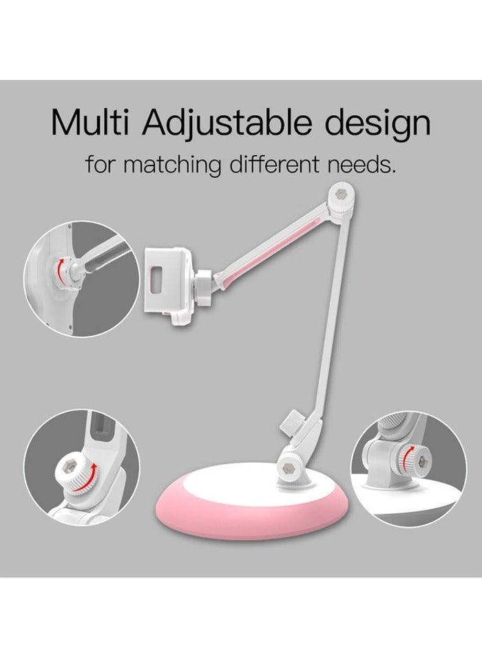 Yesido C33 Adjustable Desktop 10 Inch Tablet Monitor Phone Holder and 360 Degree Clamp Tablet Phone Holder - Image 4