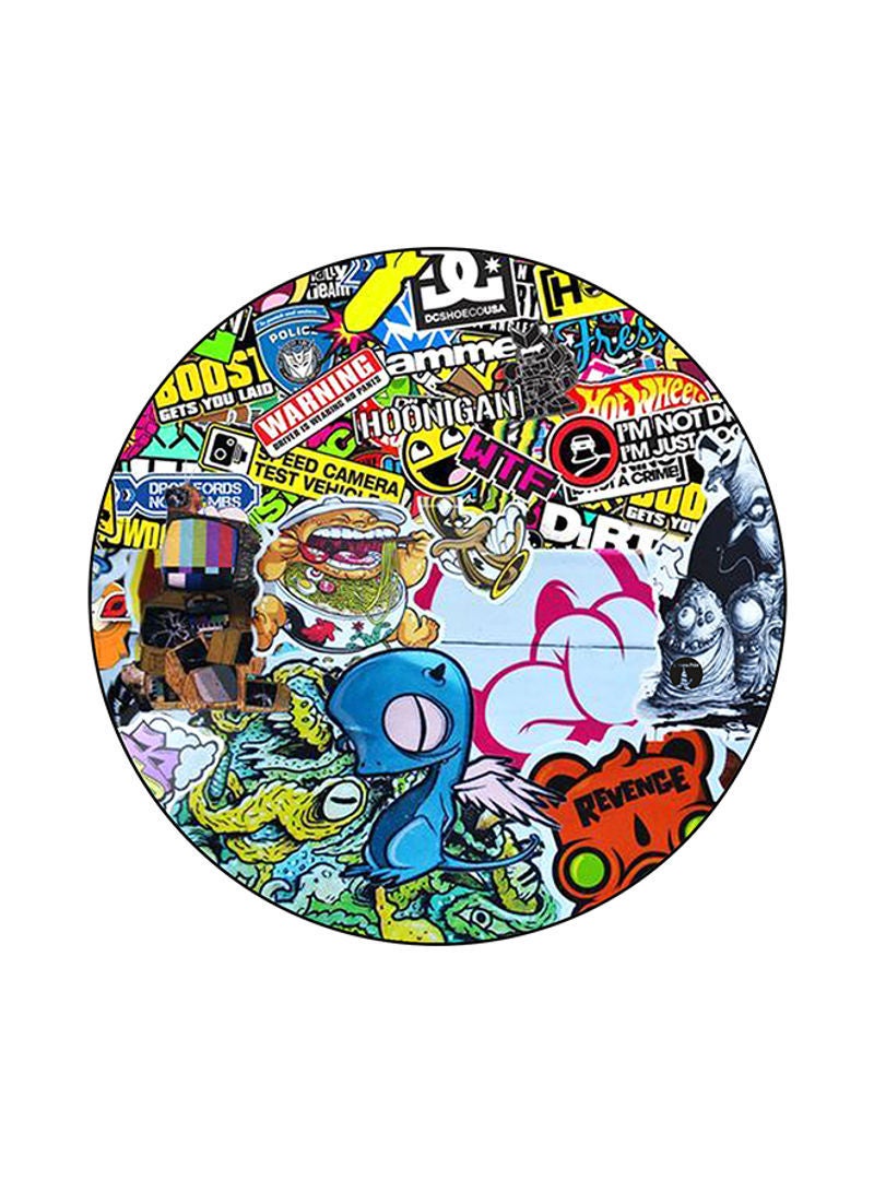 RKN Printed Mouse Pad Multicolour