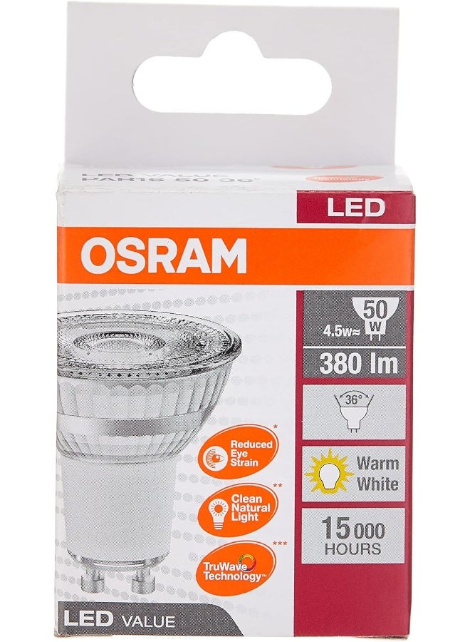 OSRAM OSRAM LED PAR16 4.5W 12V GU 10 WARM WHITE - Image 3